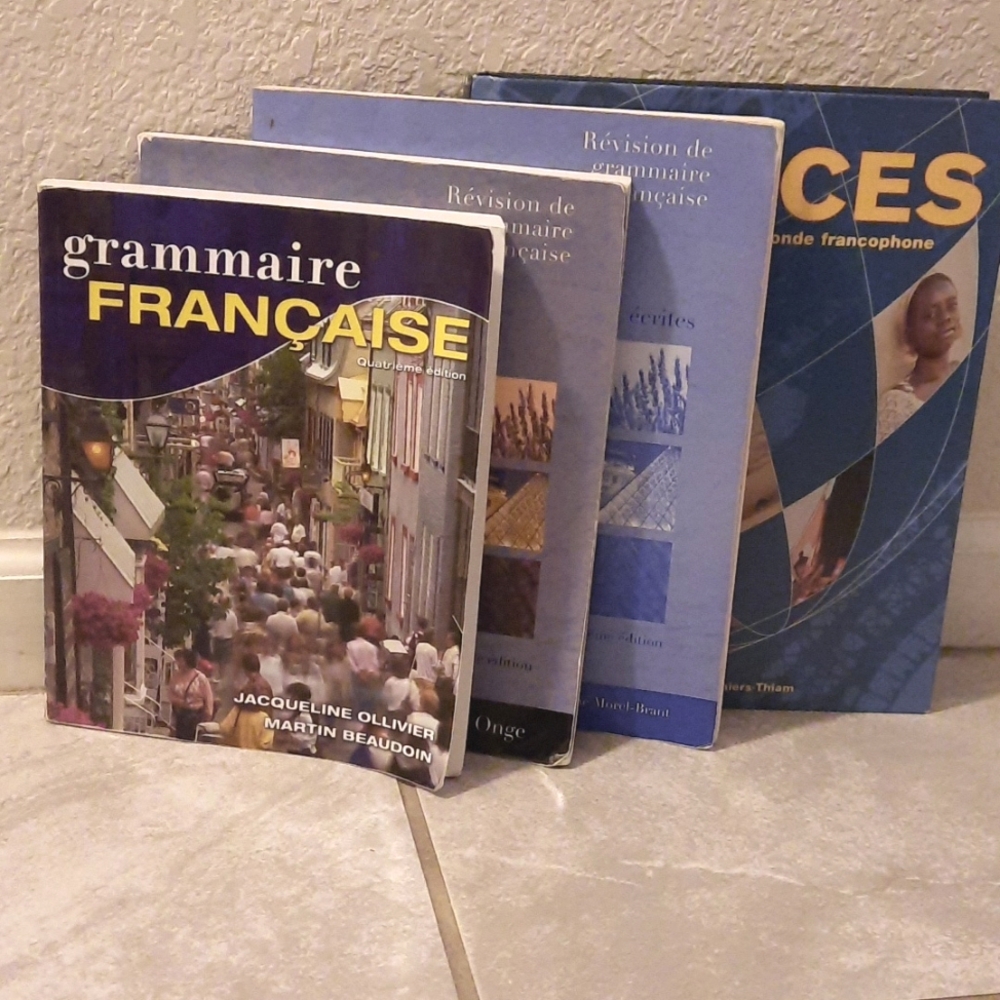 French Language Grammar/Textbooks Bundle